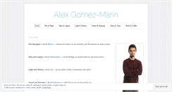 Desktop Screenshot of agomezmarin.com