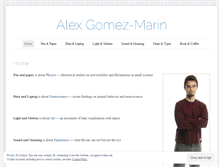 Tablet Screenshot of agomezmarin.com